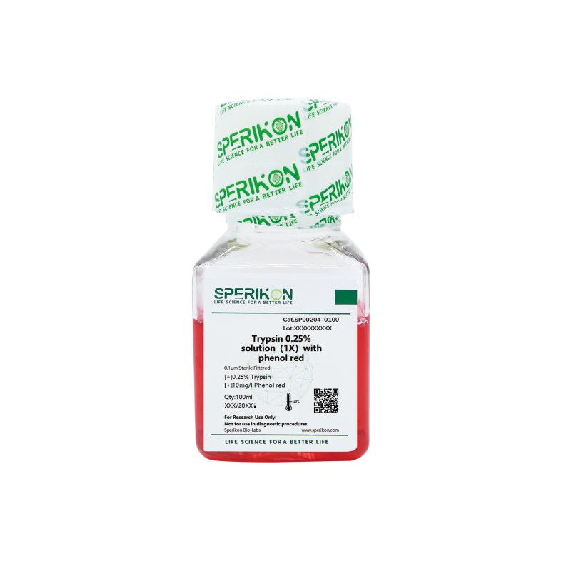 Trypsin 0.25% solution（1X）with phenol red
