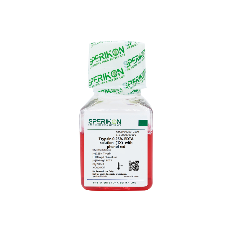 Trypsin 0.25%-EDTA solution（1X）with phenol red