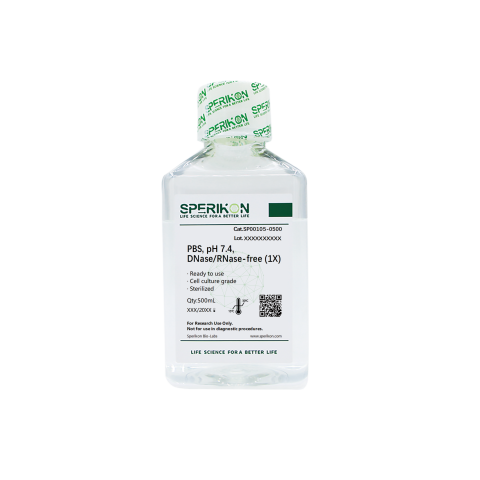 PBS-Phosphate Buffered Saline (1X), pH 7.4, DNase/RNase-free